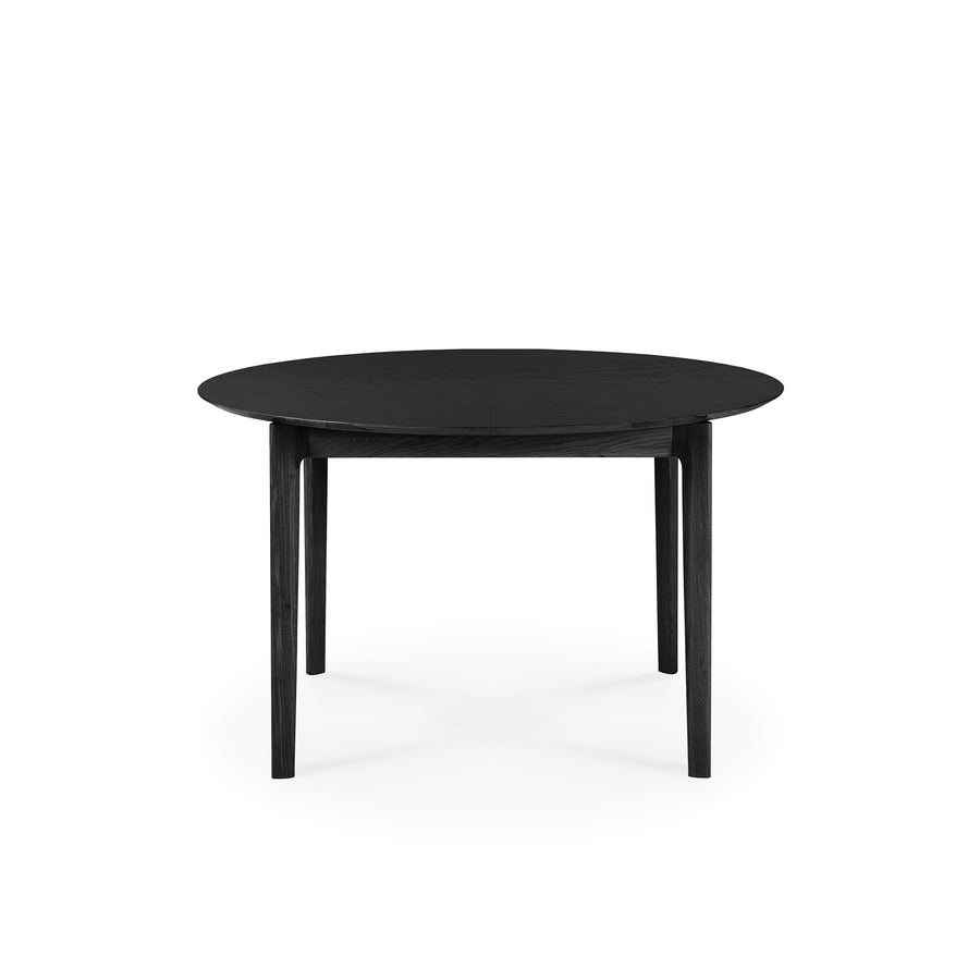 Bok Round Extendable Dining Table - Black