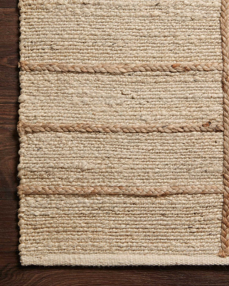 Bodhi Rug - Ivory / Natural Grid