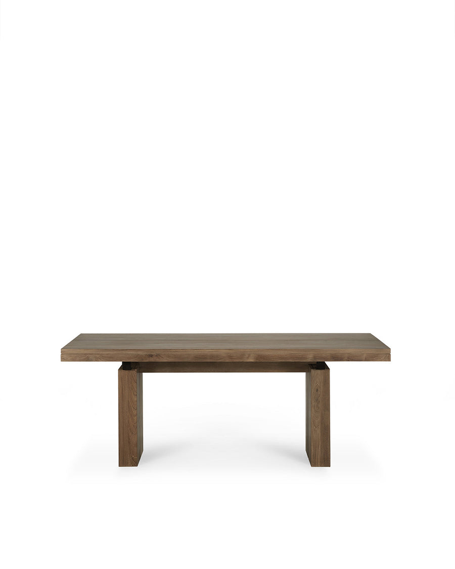 Double Extendable Dining Table - Teak