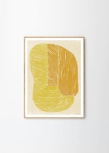 Yellow Reef Framed Print