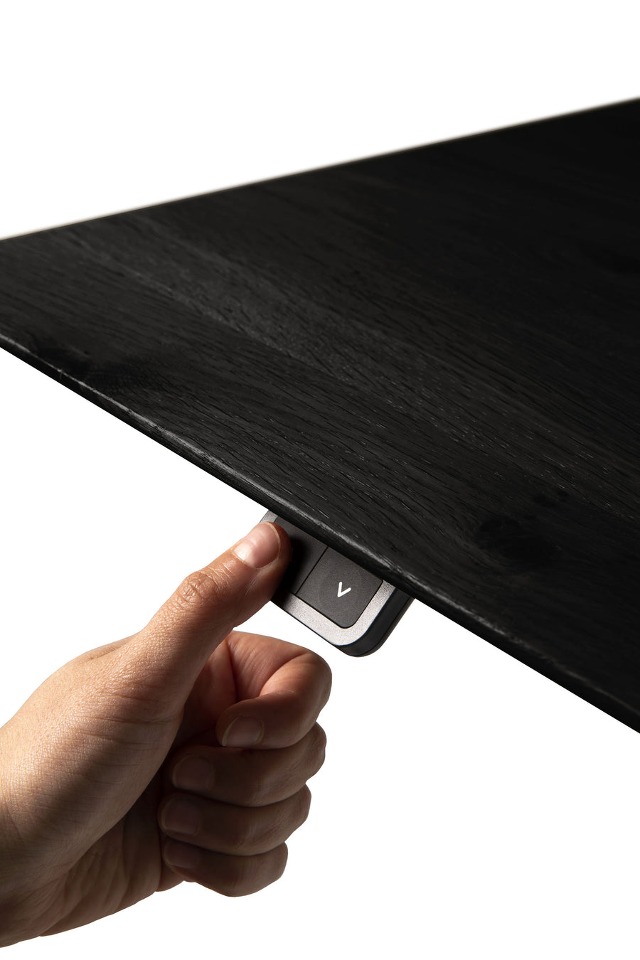 Bok Adjustable Desk - Black Oak