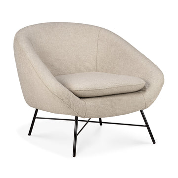 Barrow Lounge Chair - Off White