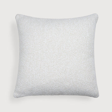 Boucle Square Outdoor Cushions - White / Set of 2