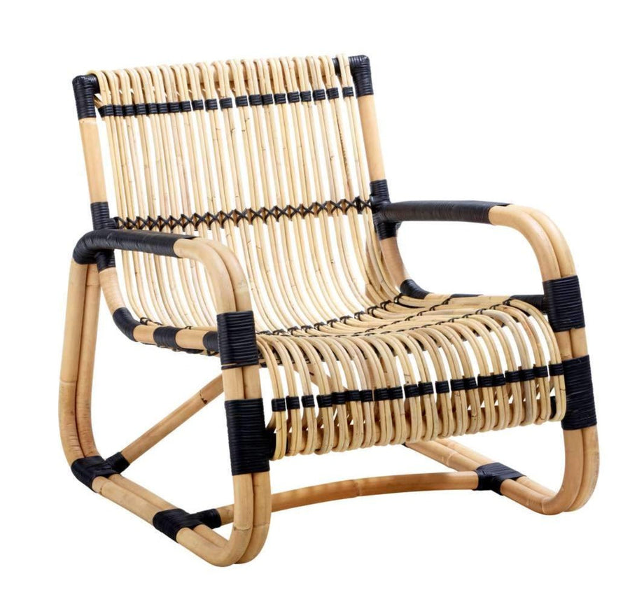 Curve Lounge Chair - Black Bindings / Indoor