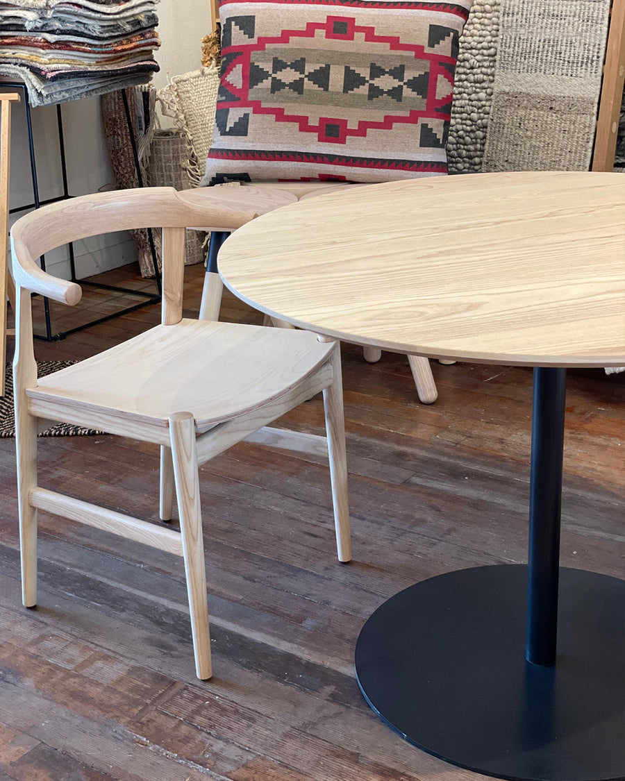 Ash Round Table White Ash Furniture