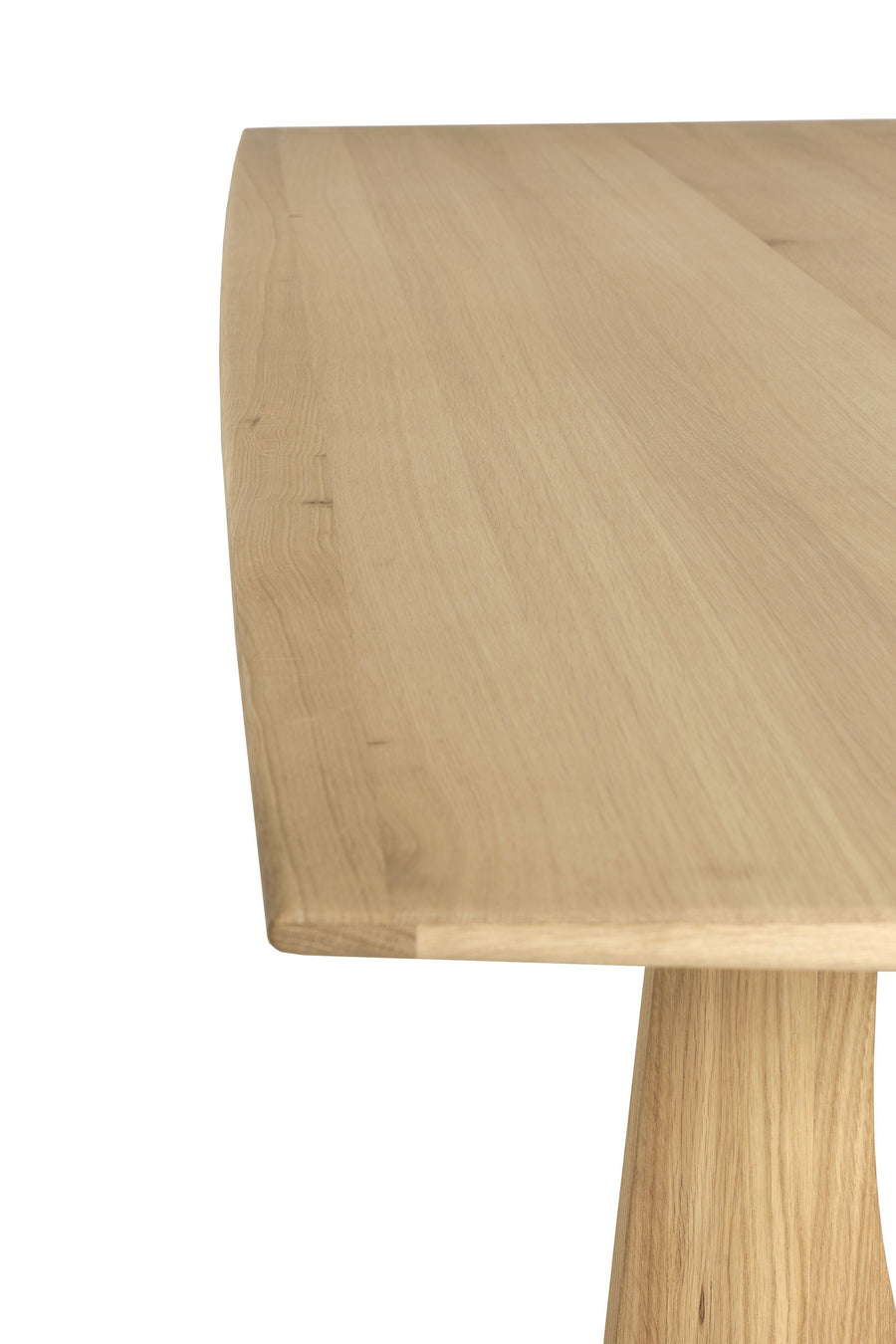 Geometric Dining Table - Oak