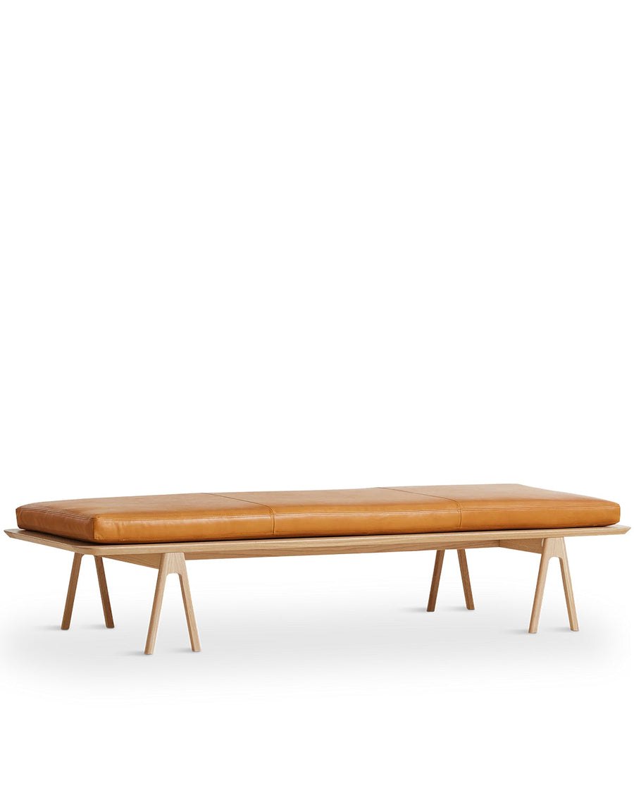 Level Daybed - Oak with Leather