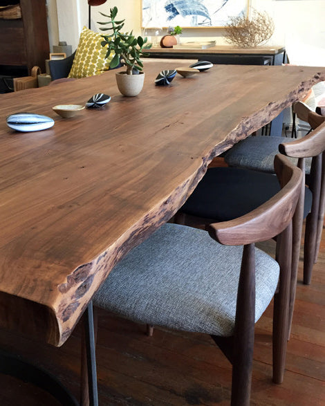 Live edge tables