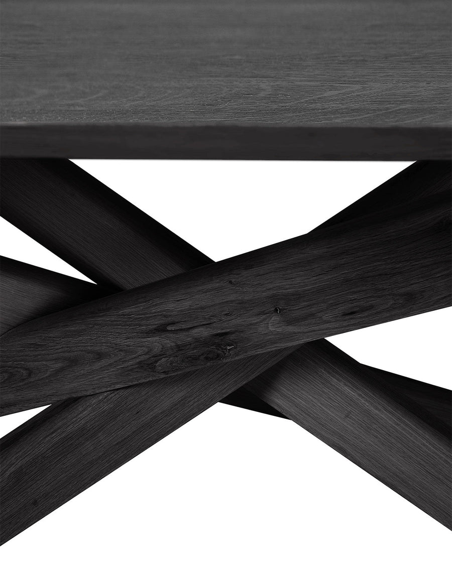 Mikado Dining Table Rectangular - Black Oak