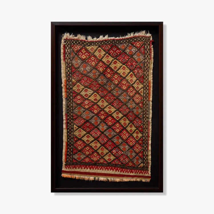 Vintage Turkish Textile Art - Izmir