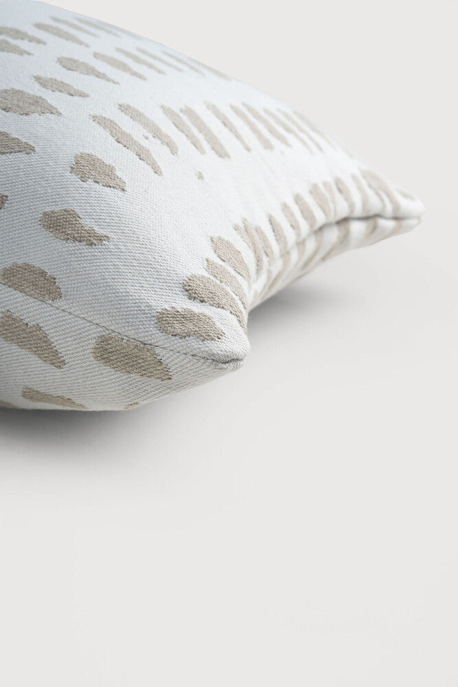 White Dots Outdoor Lumbar Cushions - Set of 2