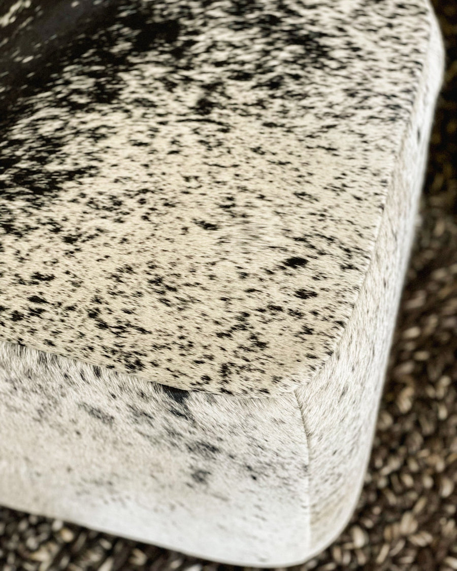 Woody Cube - Speckled Cowhide