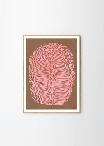 Pink Lagoon Framed Print